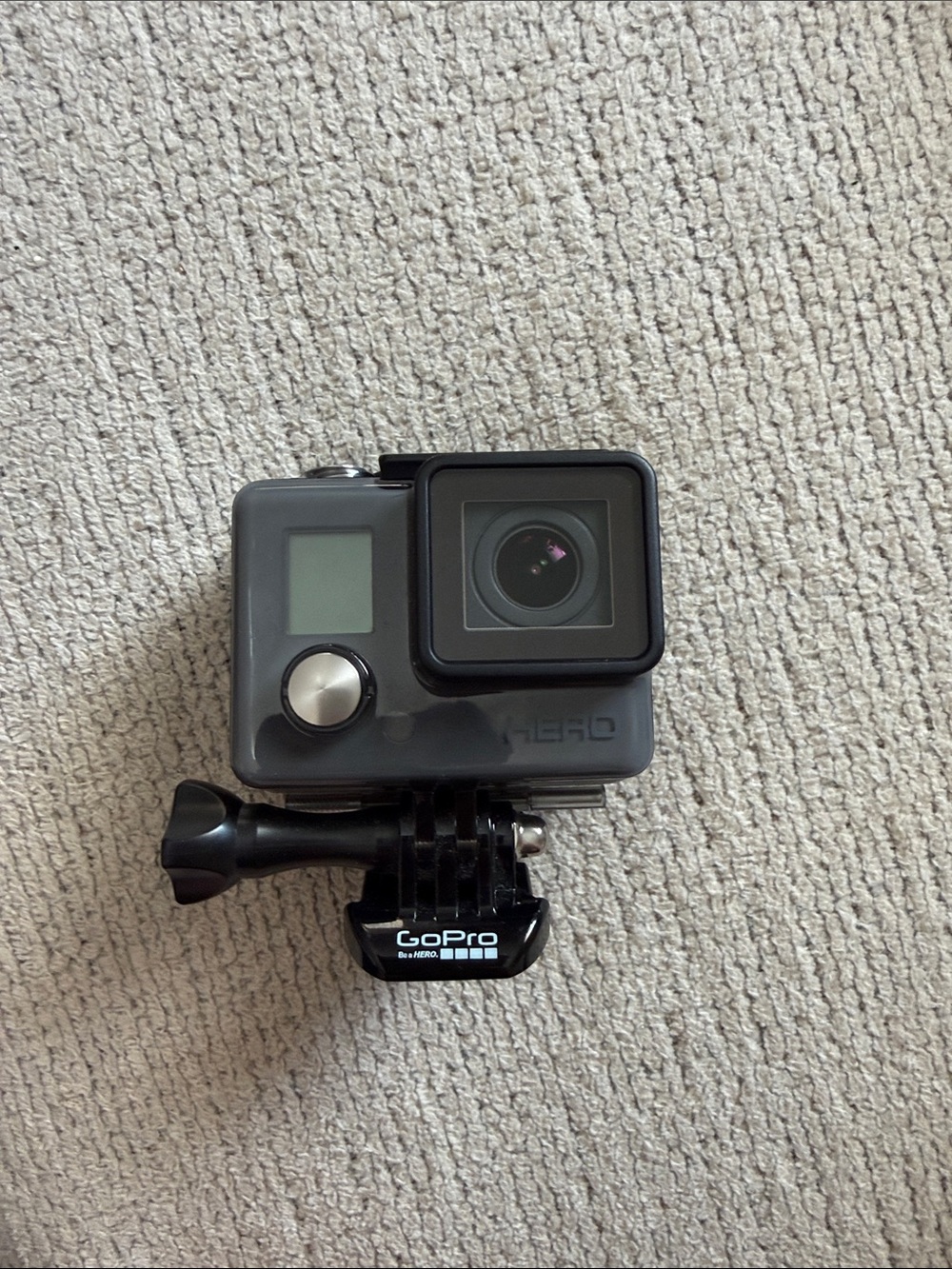GoPro HERO Action Camera in Dark Gray and Black